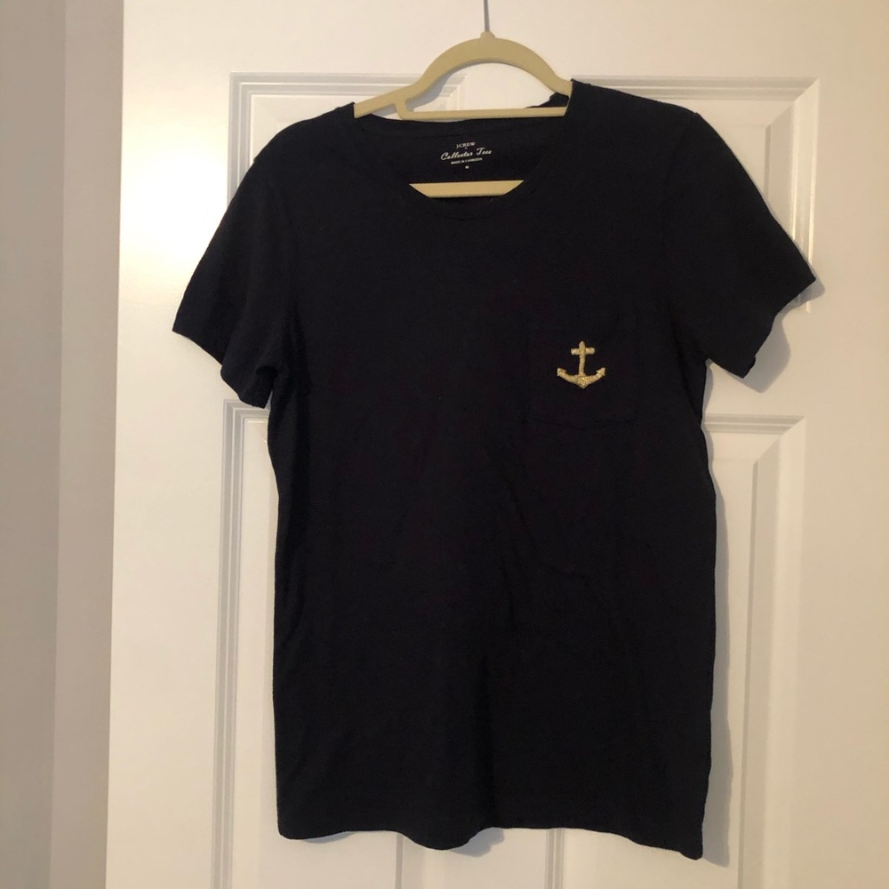J. Crew Crew Neck with Pocket